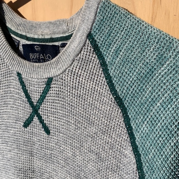 Buffalo two-tone Crewneck Knit Sweater - Picture 4 of 6